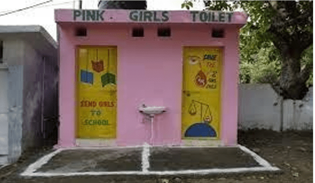 Construction of PINK Toilets in Schools